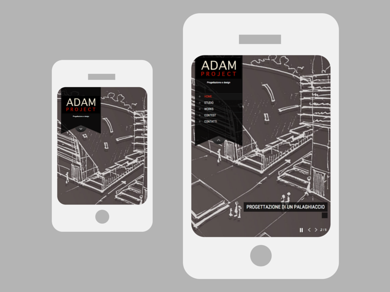 Sito web AdamProject