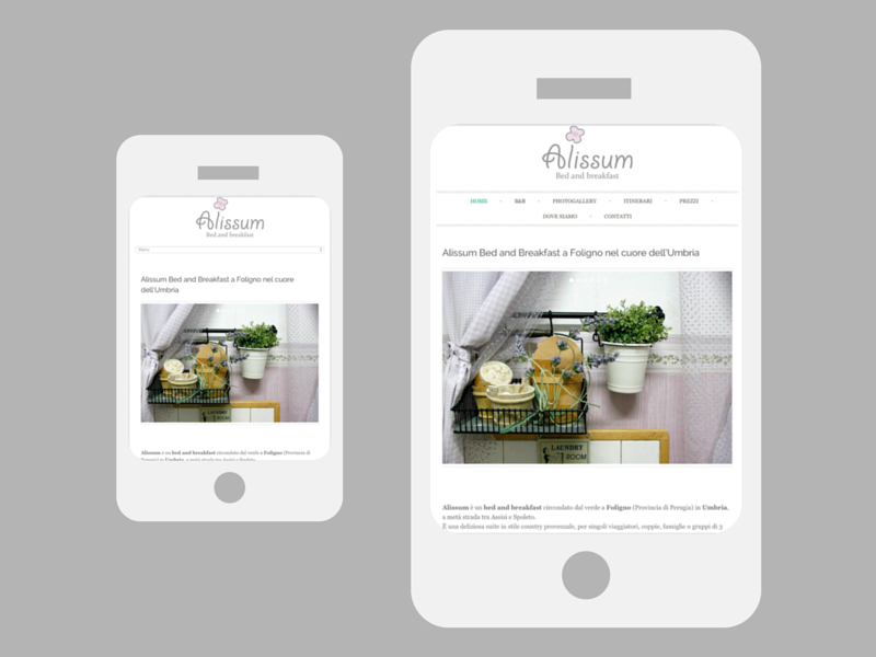 Sito web Alissum B&B 2